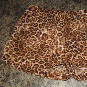 Women's Tropical Emotions Leopard Shorts Sz. M
